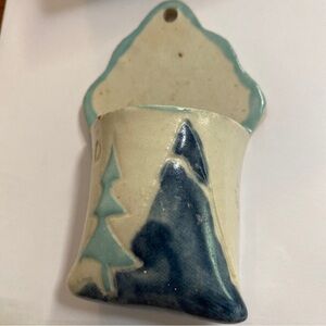 Pottery Tree Mini Wall Pocket